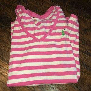 Pink polo